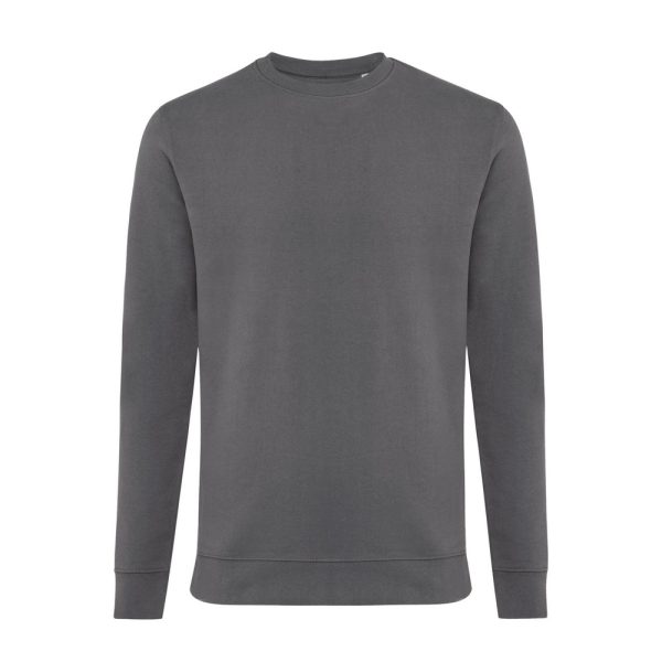 Bluza z bawełny z recyklingu Iqoniq Zion P047463X anthracite