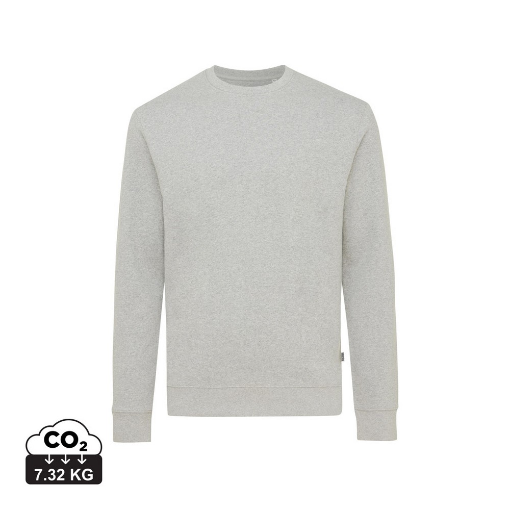 Bluza z niebarwionej bawełny z recyklingu Iqoniq Denali P047465X AX-T9301-W