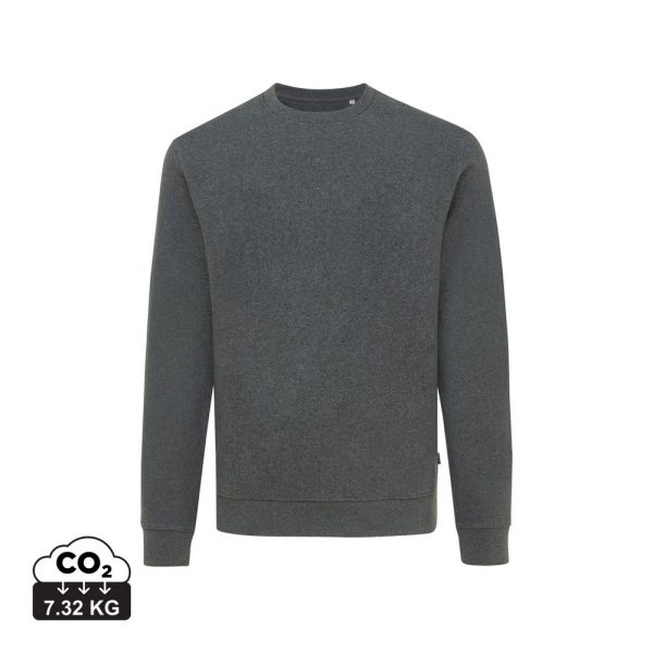 Bluza z niebarwionej bawełny z recyklingu Iqoniq Denali P047465X czarny