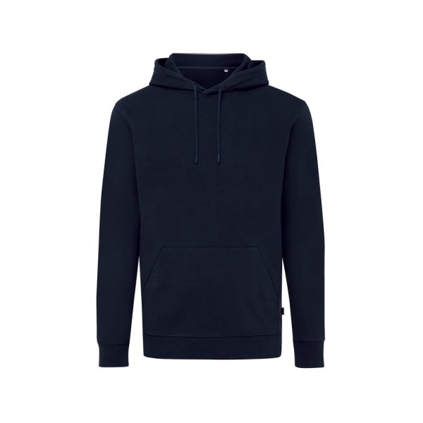 Bluza z kapturem z bawełny z recyklingu Iqoniq Jasper P047468X navy