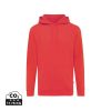 Bluza z kapturem z bawełny z recyklingu Iqoniq Jasper P047468X czerwony