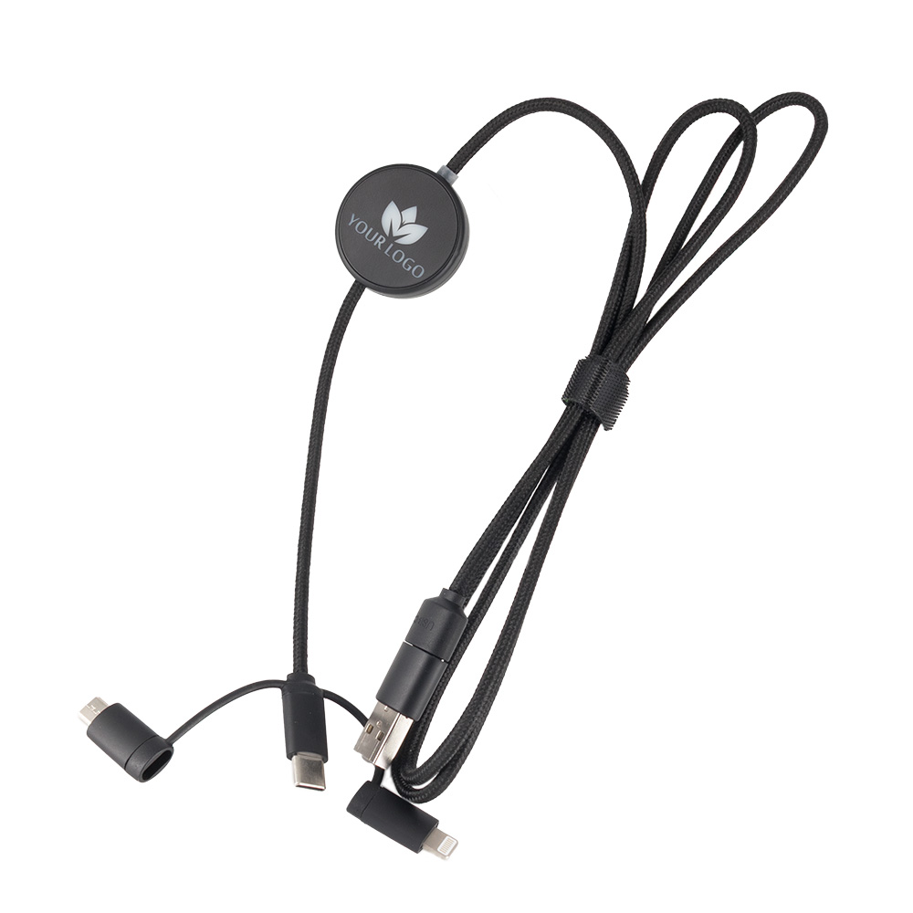 Kabel 4w1 z podświetlnym logo - LH-ZM02 P120914G EG-EG061003