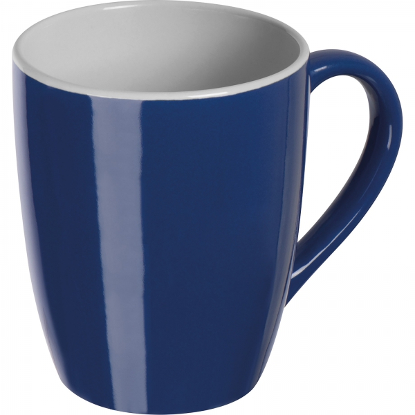 Kubek ceramiczny 300 ml P086354K granatowy
