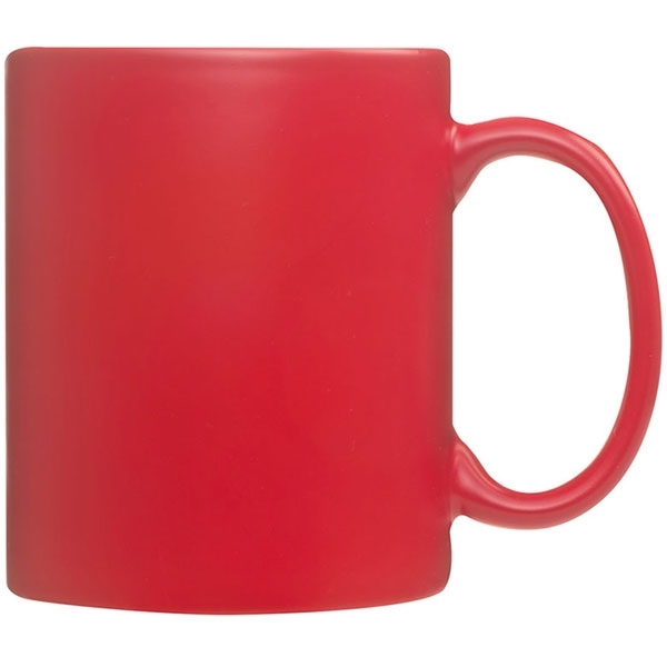 Kubek ceramiczny do sublimacji zmieniający kolor SIRMIONE 300 ml P087925G czerwony