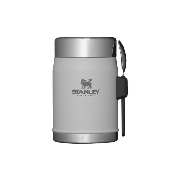 Termos obiadowy ze sztućcem CLASSIC - 0,4 L ASH / Stanley P090868P ash