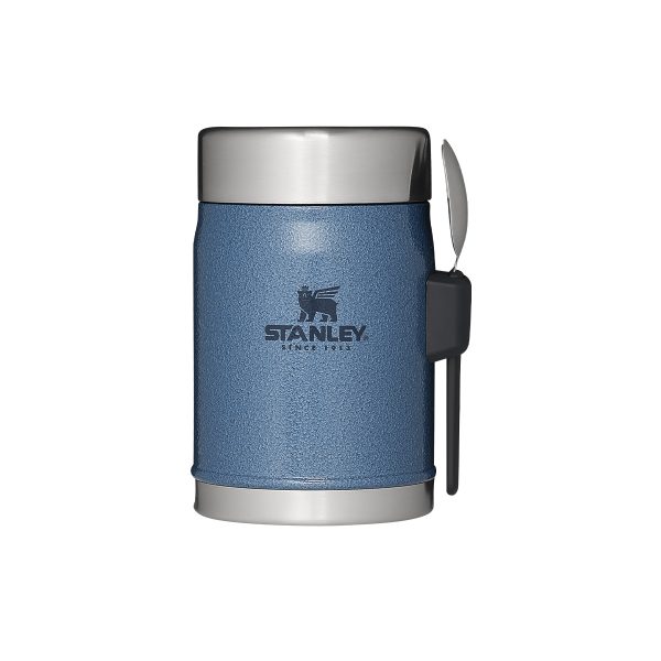 Termos obiadowy ze sztućcem CLASSIC - 0,4 L HAMMERTONE LAKE / Stanley P090868P hammertone lake