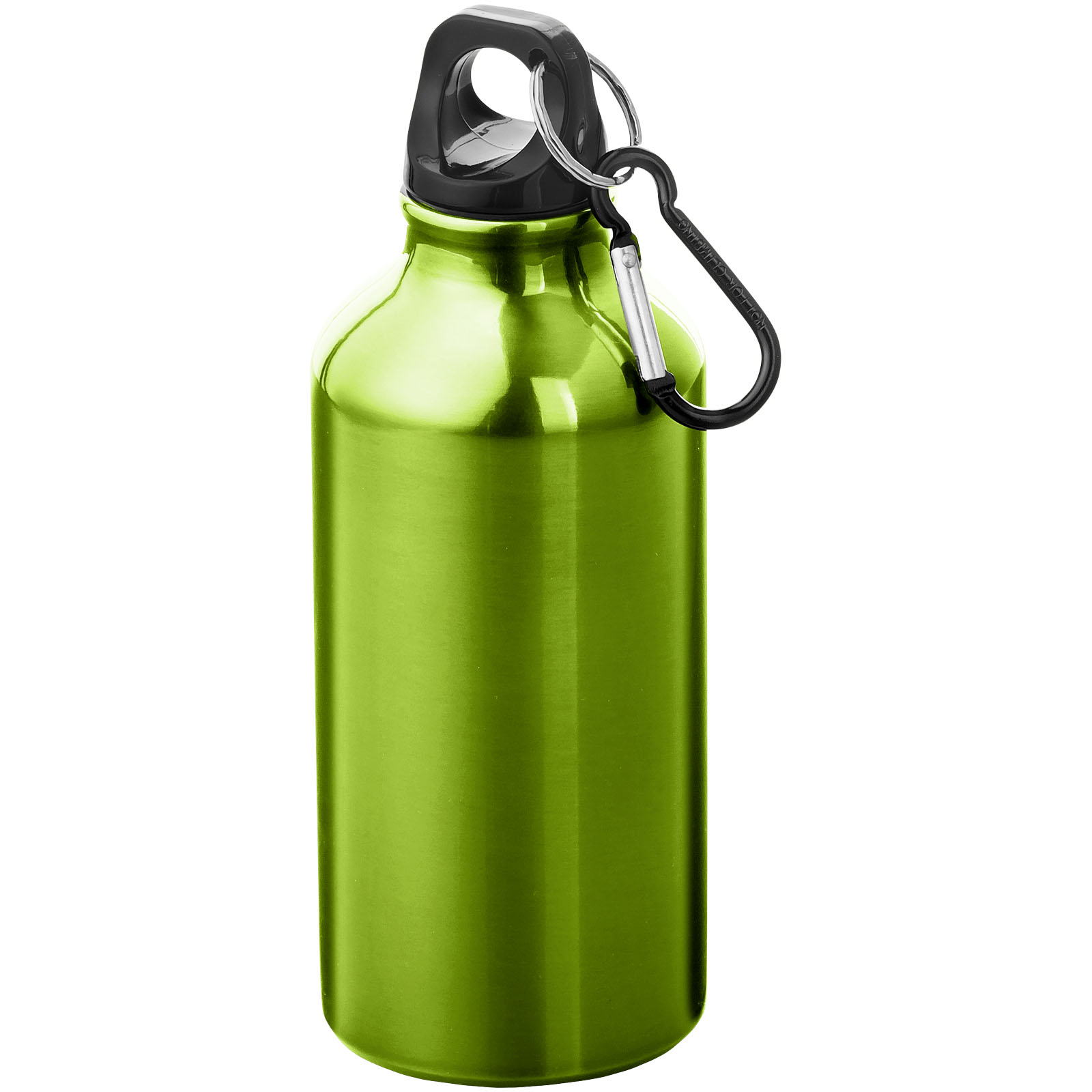 Aluminiowa butelka na wodę Oregon z karabińczykiem o pojemności 400 ml P067609C PFC-100002-W
