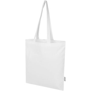 Madras Blend torba na zakupy z bawełny z recyklingu z certyfikatem GRS o gramaturze 140 g/m² i pojemności 7l P121307C PFC-120760-W