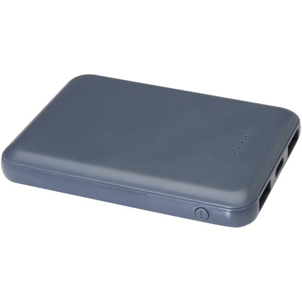 Asama powerbank o pojemności 5000 mAh Type-C z tworzyw sztucznych pochodzących z recyklingu P098378C hale blue