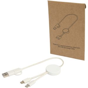 Citala kabel do synchronizacji danych i szybkiego ładowania 5 w 1 27 W o długości 30 cm z tworzyw sztucznych pochodzących z recyklingu P098844C PFC-124427-W