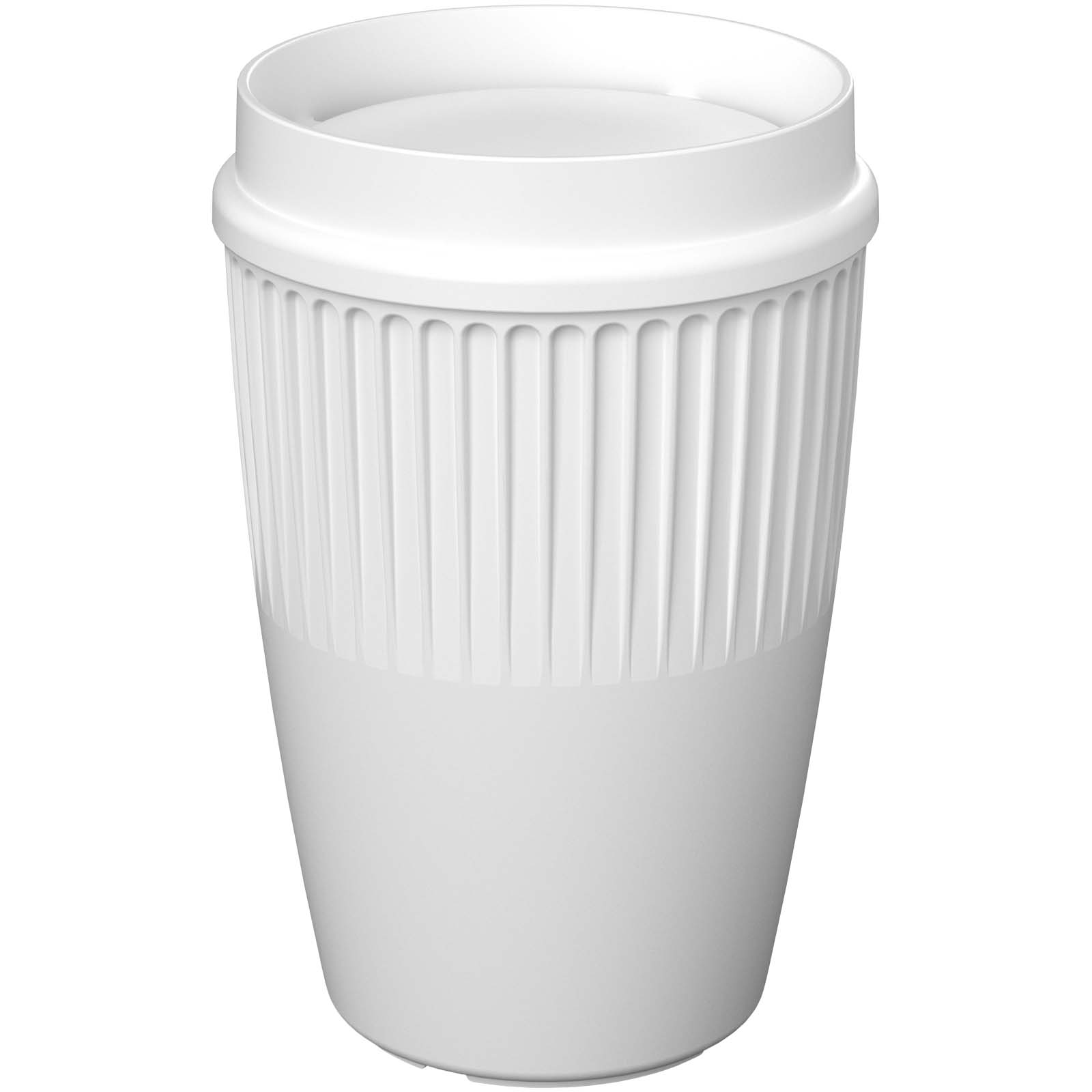 Cirrus kubek o pojemności 350 ml z pokrywką 360° P121331C PFC-210462-W