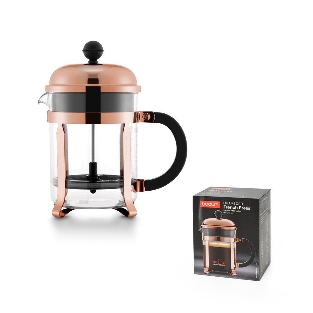 CHAMBORD COPPER 500. Ekspres do kawy 500ml P049288S ST-34856-157
