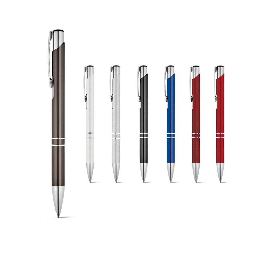 BETA BK. Aluminiowy długopis z klipsem P035278S ST-81165-W