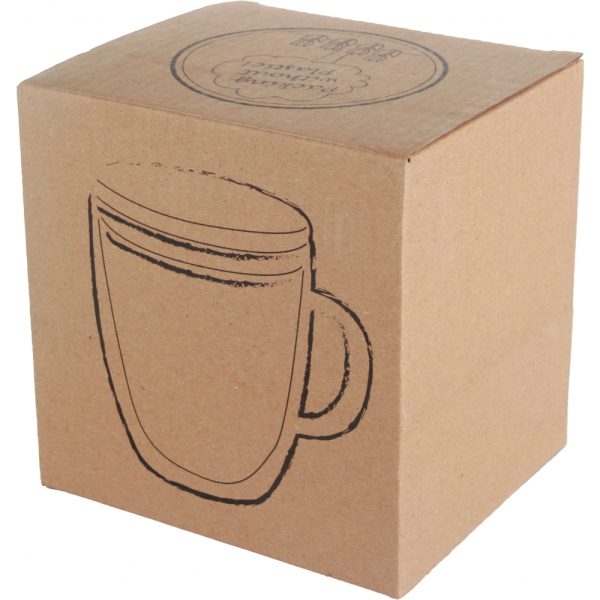 Kubek szklany z pokrywką 350 ml P086141K