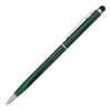 Długopis aluminiowy Touch Tip P000684R ciemnozielony