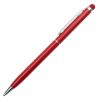 Długopis aluminiowy Touch Tip P000684R ciemnoczerwony