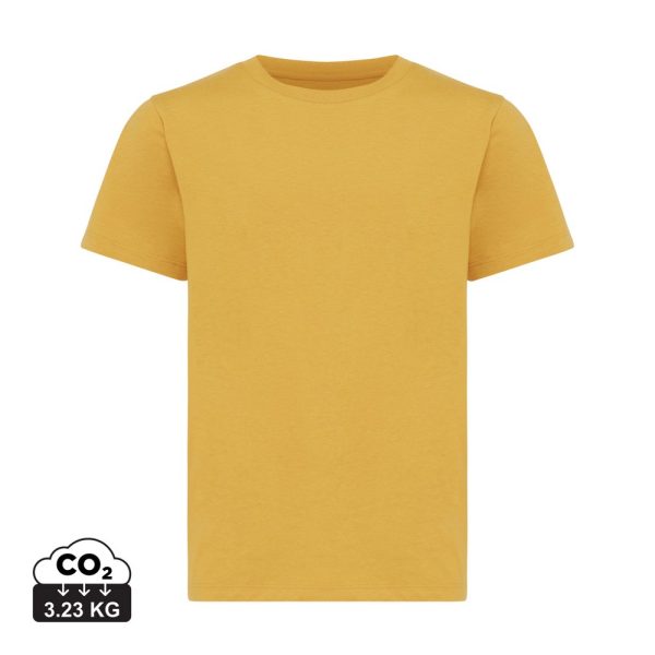 Dziecięca koszulka Iqoniq Koli, bawełna z recyklingu P054832X ochre yellow
