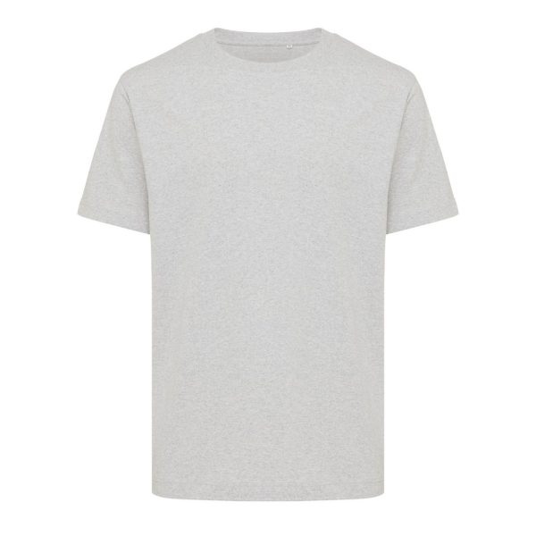 Luźna koszulka Iqoniq Kakadu, bawełna z recyklingu P054825X heather grey