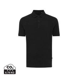 Koszulka polo z bawełny z recyklingu Iqoniq Yosemite P047461X AX-T9200-W