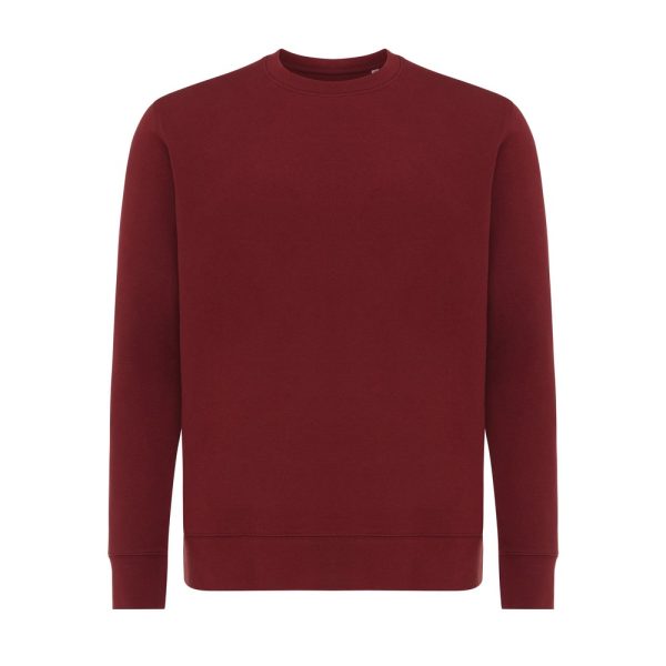 Lekki sweter Iqoniq Etosha, bawełna z recyklingu P054837X burgundy