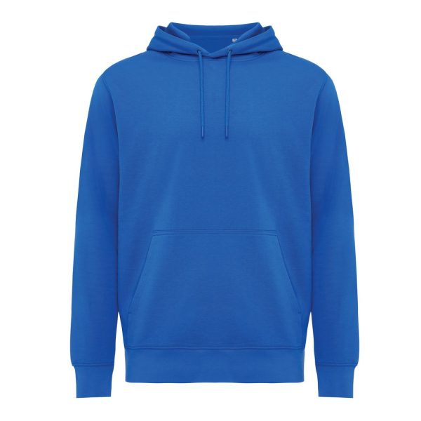 Lekka bluza z kapturem Iqoniq Rila, bawełna z recyklingu P054841X niebieski