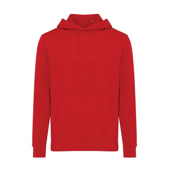 Lekka bluza z kapturem Iqoniq Rila, bawełna z recyklingu P054841X red