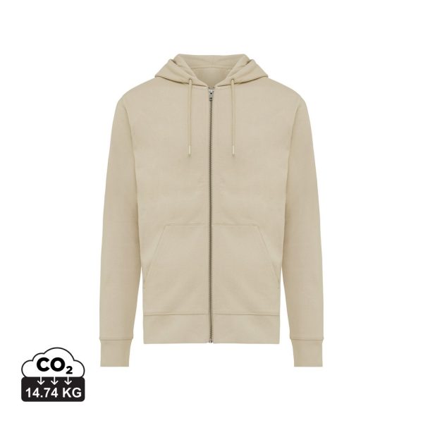 Bluza z kapturem z bawełny z recyklingu Iqoniq Abisko P051938X desert