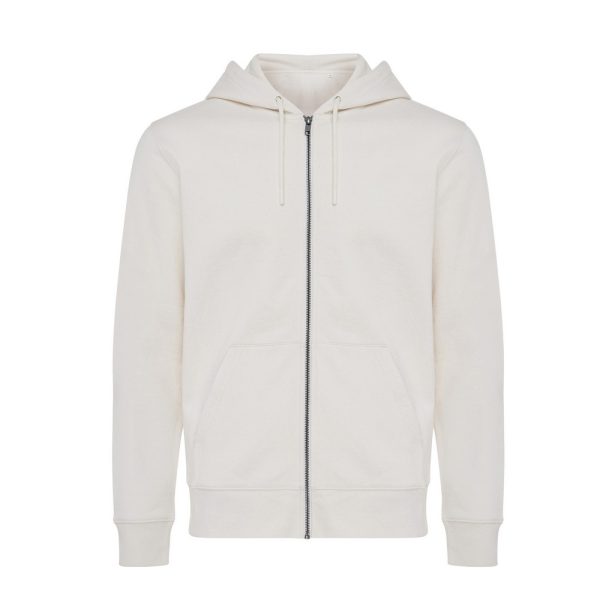 Bluza z kapturem z bawełny z recyklingu Iqoniq Abisko P051938X natural raw