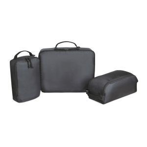 Zestaw organizerów podróżnych 3 el. Renew AWARE™ RPET P121352X AX-VR007-W