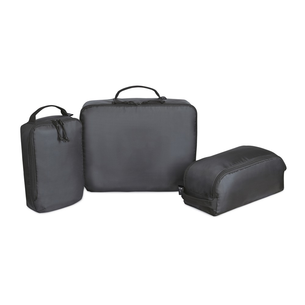 Zestaw organizerów podróżnych 3 el. Renew AWARE™ RPET P121352X AX-VR007-W