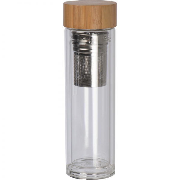 Butelka szklana termiczna 420 ml P086182K MC-134366-420ml