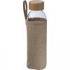 Butelka szklana z pokrowcem 500 ml P086626K