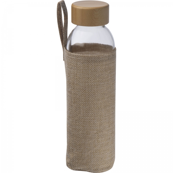 Butelka szklana z pokrowcem 500 ml P086626K MC-233566-500ml