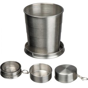 Kubek stalowy składany 250 ml P087284K MC-399207-250ml