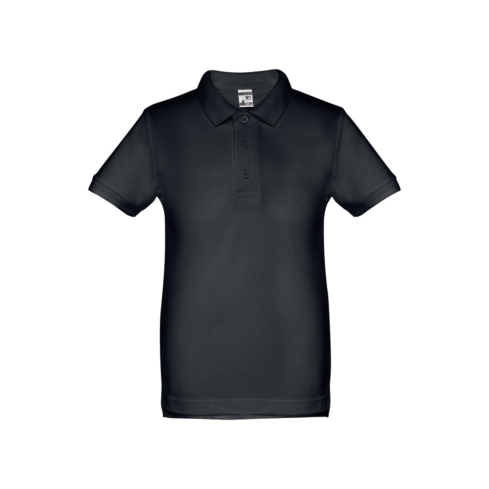 THC ADAM KIDS II. Bawełniana koszulka polo z krótkim rękawem dla dzieci (unisex) P121964S ST-11185-W