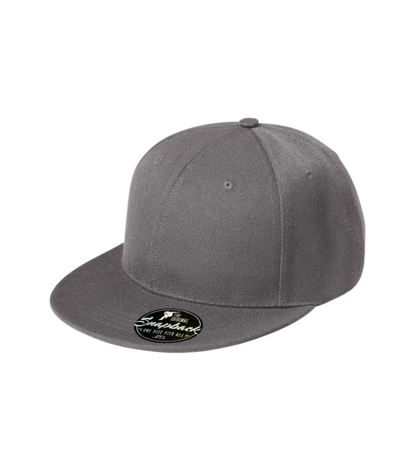 Czapka unisex Rap 6P P029549F siwoszary