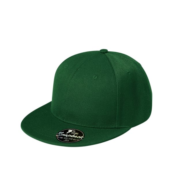 Rap 6P Czapka unisex P042998F zieleń butelkowa