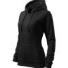 Bluza damska Trendy Zipper P025179F czarny