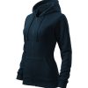 Bluza damska Trendy Zipper P025179F granatowy