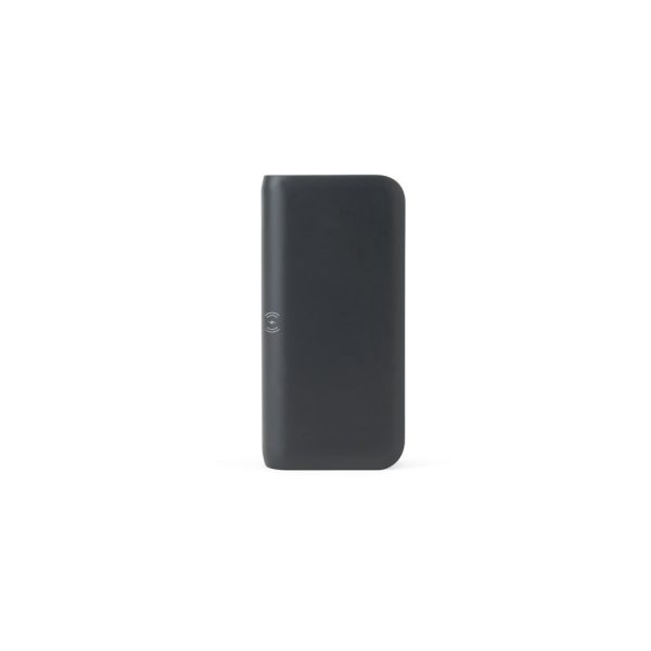 BECKER 20. Power bank 20 000 mAh z recyklingowanego ABS (100% rABS) z superszybką ładowarką bezprzewodową 15 W P122242S