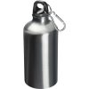 Bidon metalowy z karabińczykiem 500 ml P085685K szary