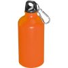 Bidon metalowy z karabińczykiem 500 ml P085685K pomarańczowy