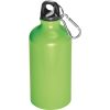 Bidon metalowy z karabińczykiem 500 ml P085685K jasnozielony