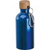 Butelka metalowa 400 ml P106671K niebieski