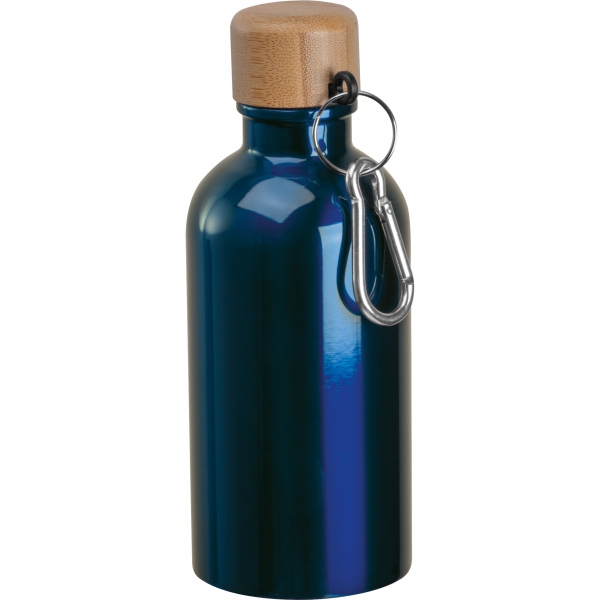 Butelka metalowa 400 ml P106671K granatowy