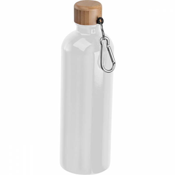 Butelka metalowa 750 ml P101942K biały