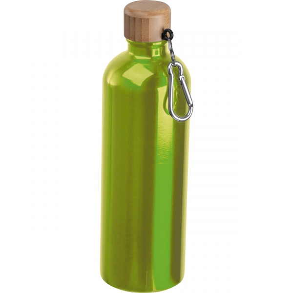 Butelka metalowa 750 ml P101942K jasnozielony