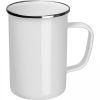Kubek metalowy emaliowany 550 ml P087235K biały