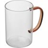 Kubek szklany 250 ml P086641K czerwony