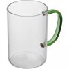 Kubek szklany 250 ml P086641K zielony